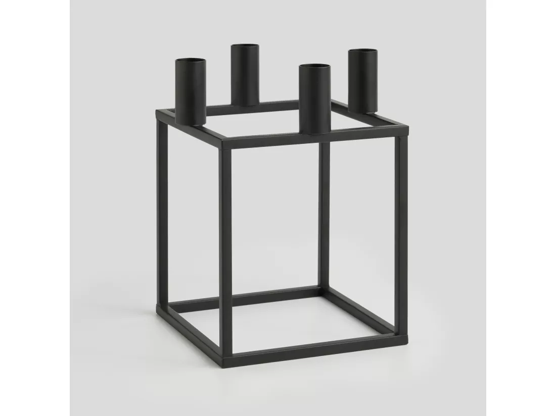Bougeoir Glide Noir Moyen 22 x 15.5 x 15.5