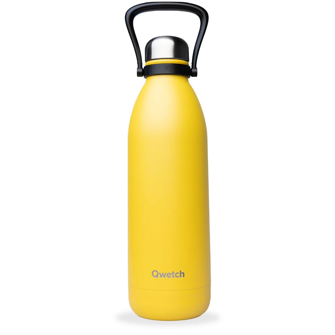 Bouteille Isotherme Pop Jaune - Qwetch