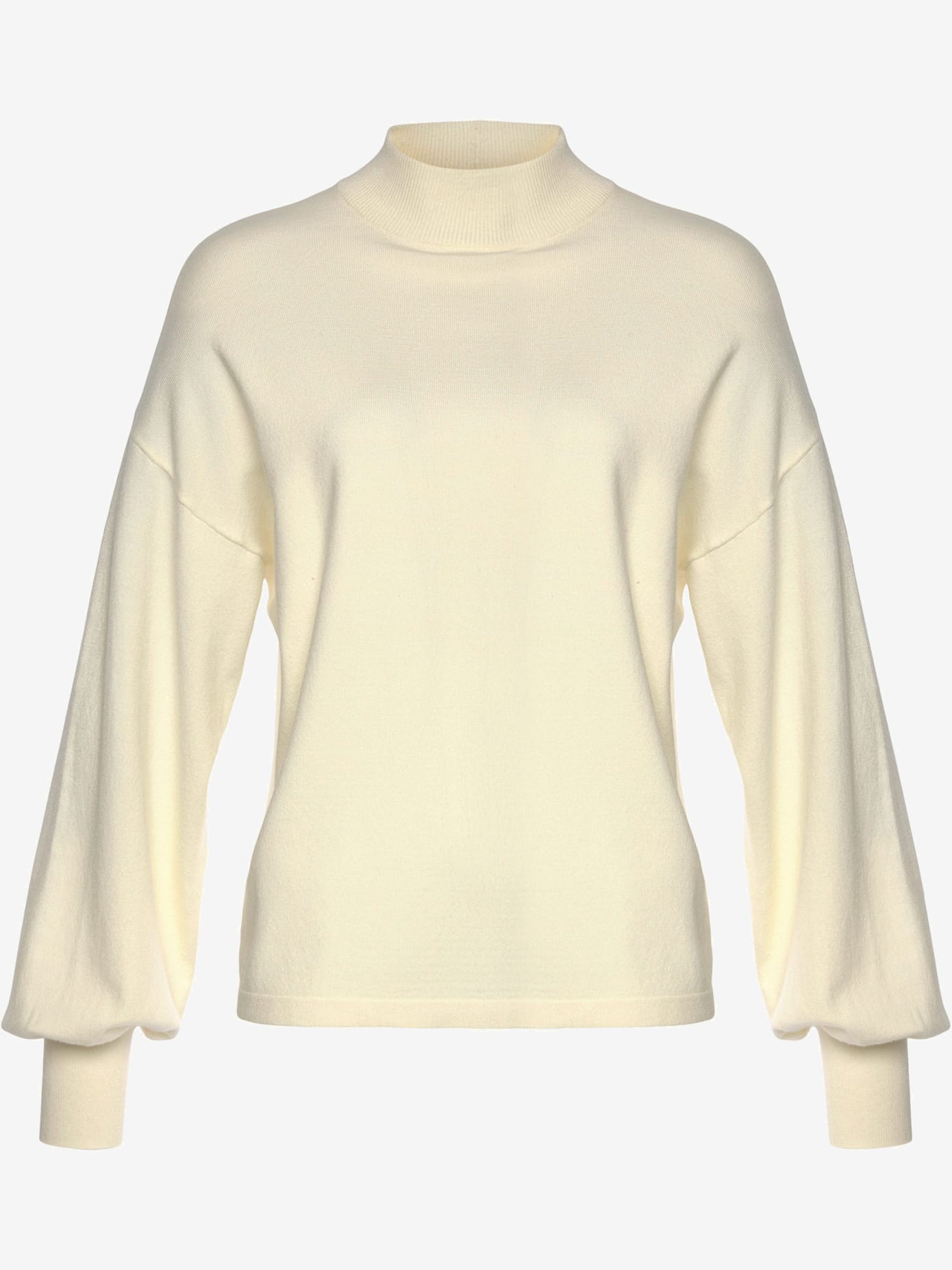 Pull en tricot avec petit col montant