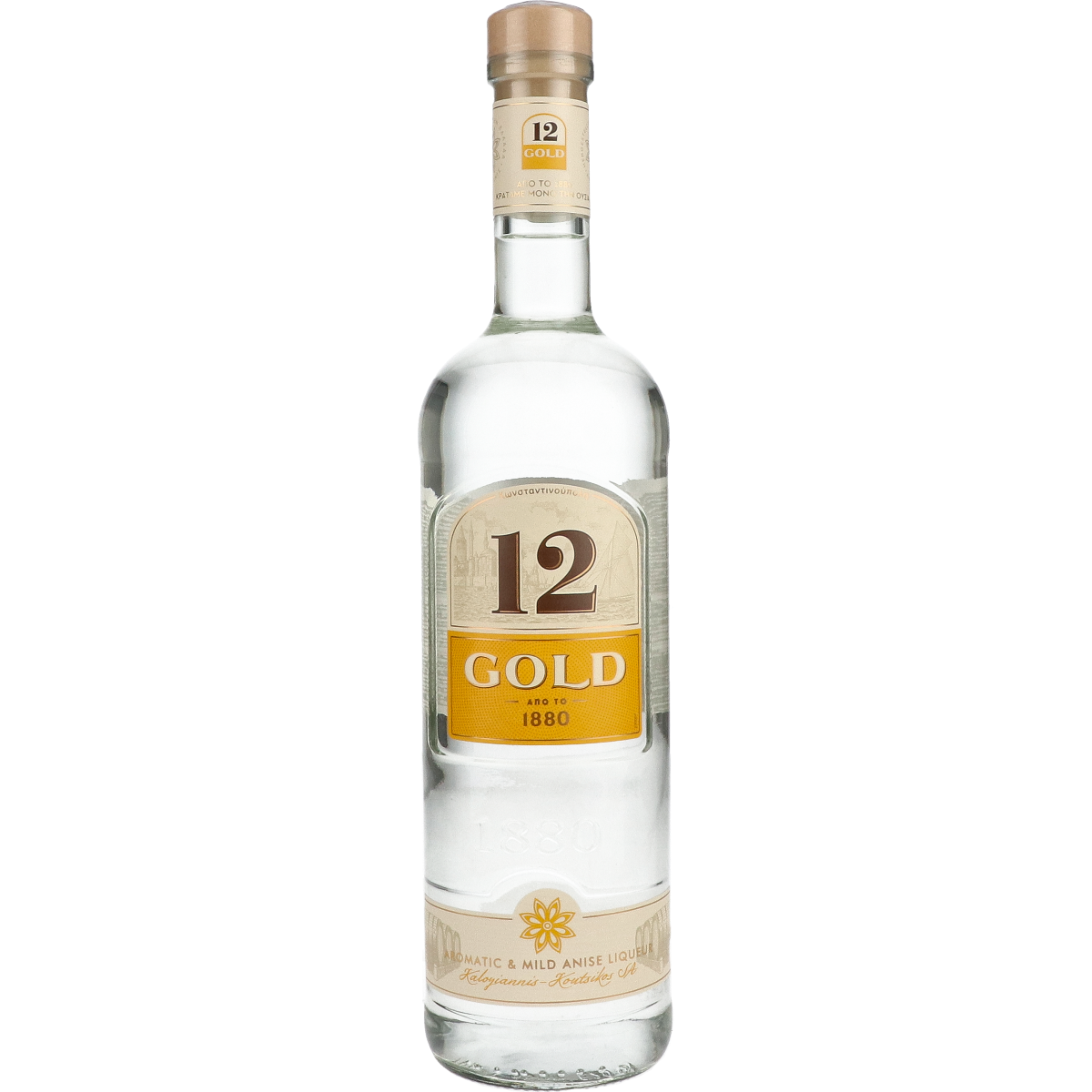 Ouzo 12 Gold 70 cl
