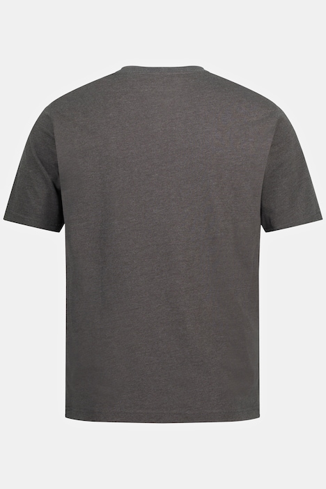 T-Shirt, Halbarm, Crack Print, Rundhals