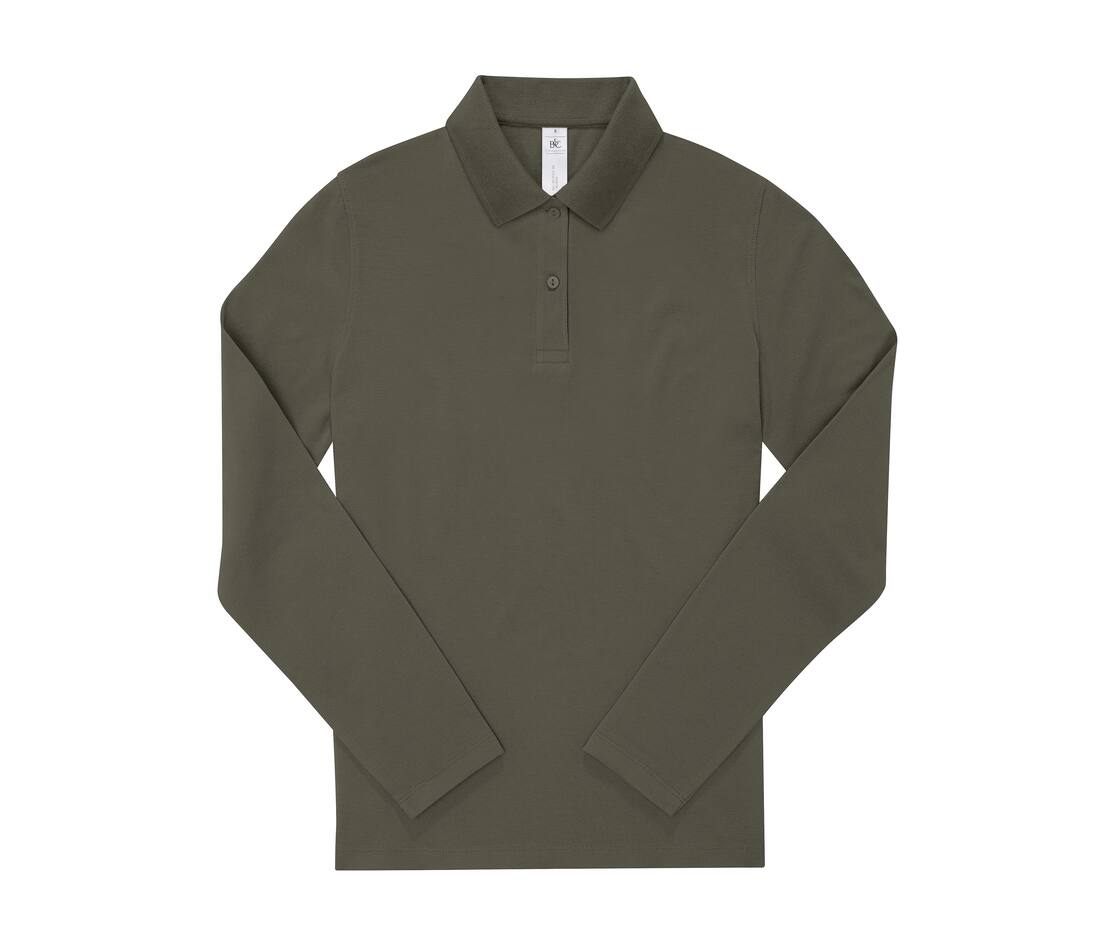 B&C BCW462 - Polo femme manches longues 180