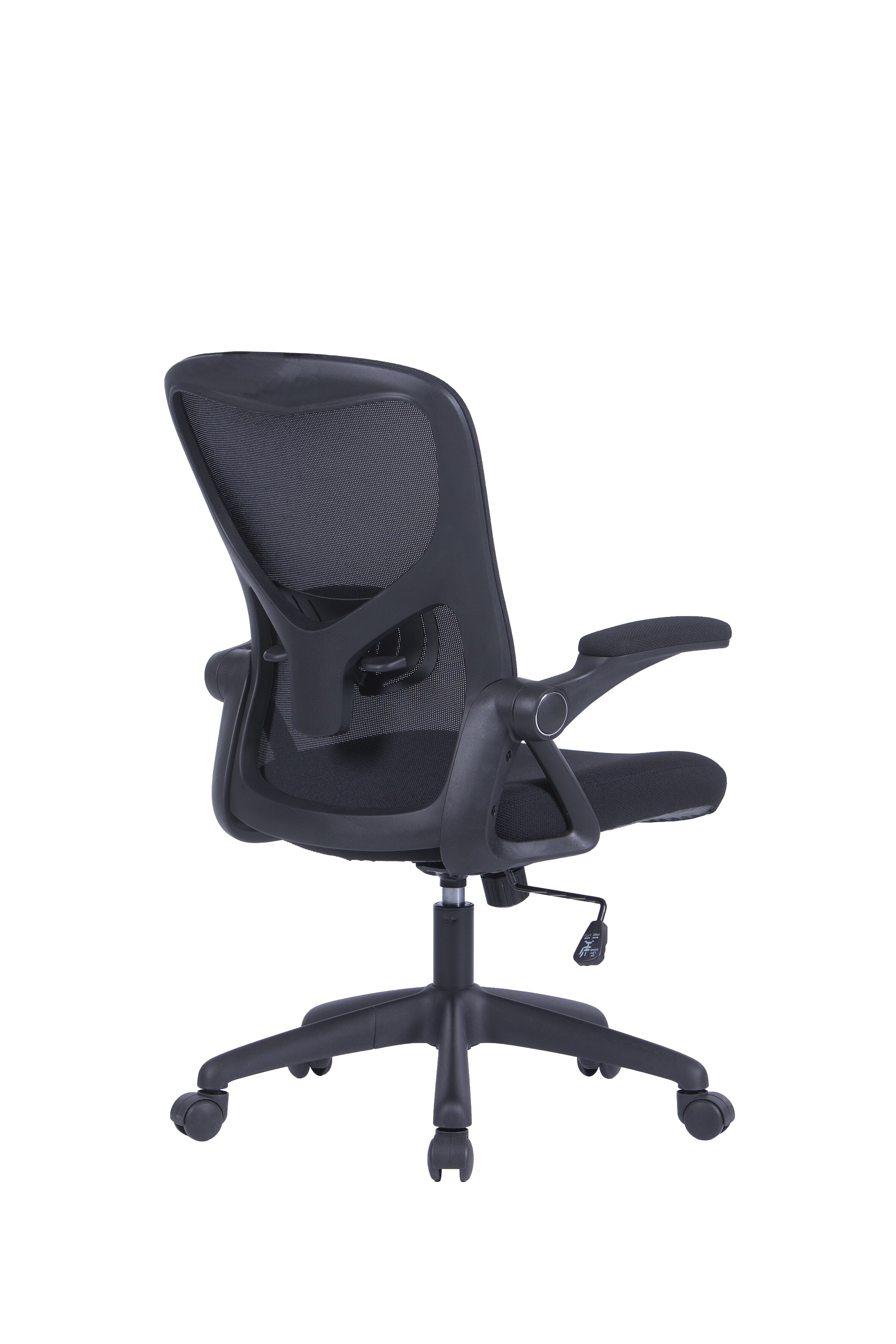 byLIVING Bürostuhl FLEX, Webstoffbezug schwarz, Kunststoff schwarz