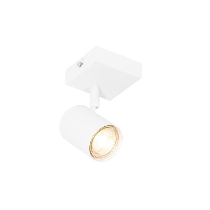 Smart spot wit verstelbaar vierkant incl. Wifi GU10 50mm - Jeana