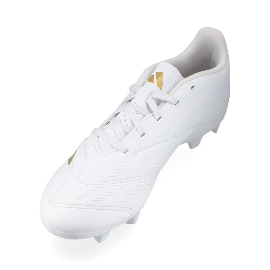 adidas Predator Club FxG Day Spark - Blanc/Doré/Blanc