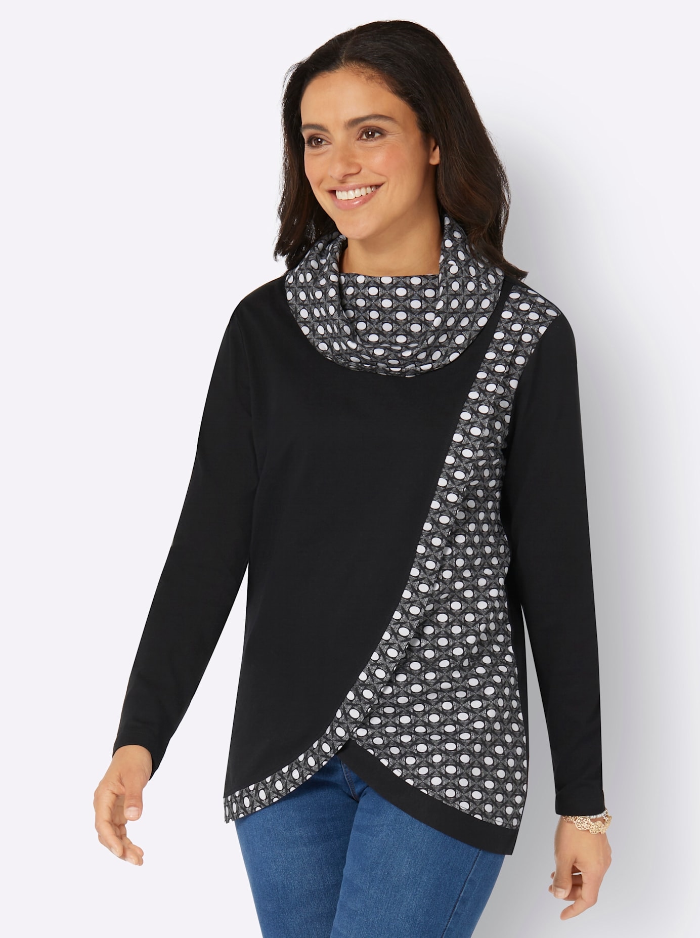 Inspirationen Rollkragenshirt »Rollkragen-Shirt«, 1 Stk.