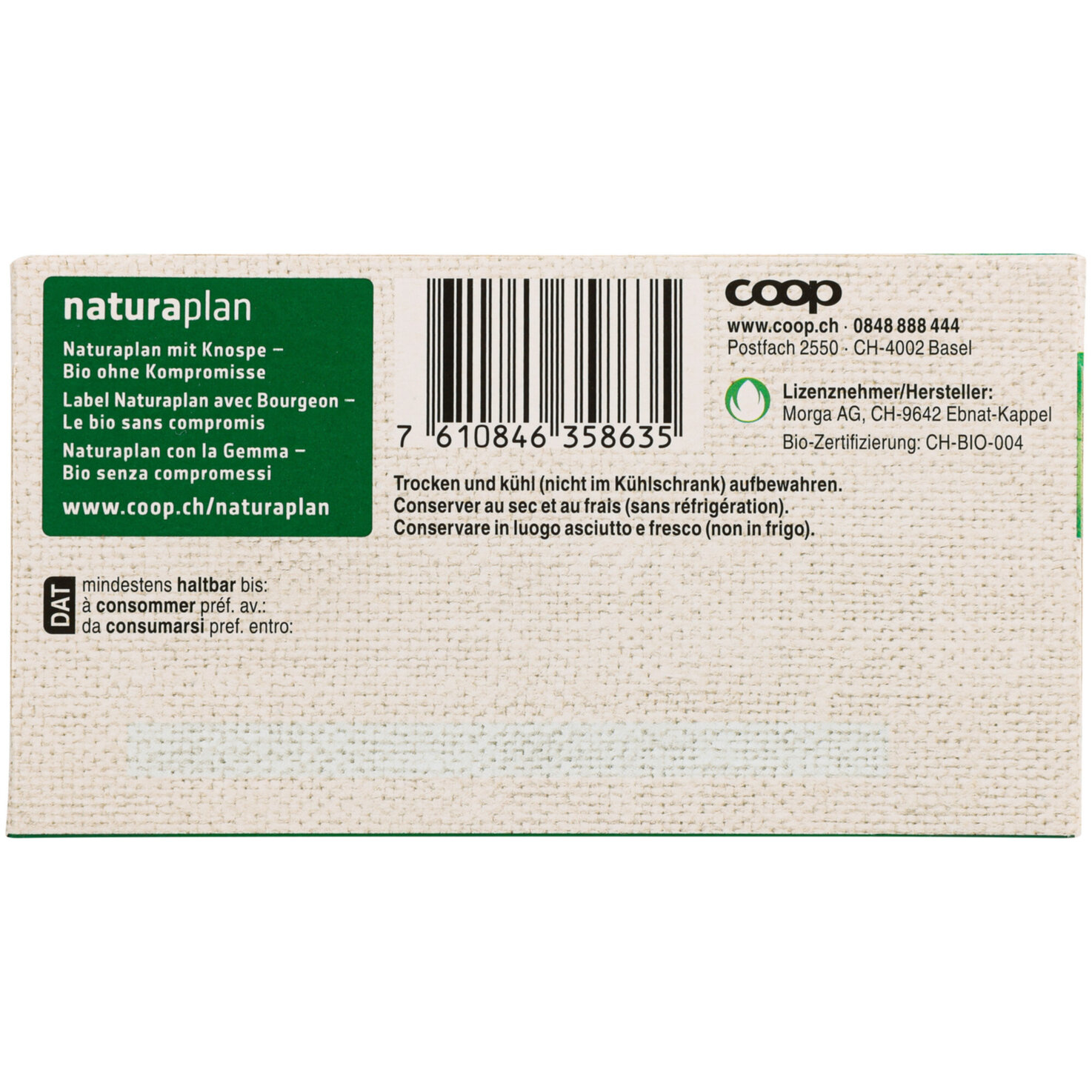 Naturaplan Bio Früchtetee mit Schweizer Apfelminze 20 Beutel