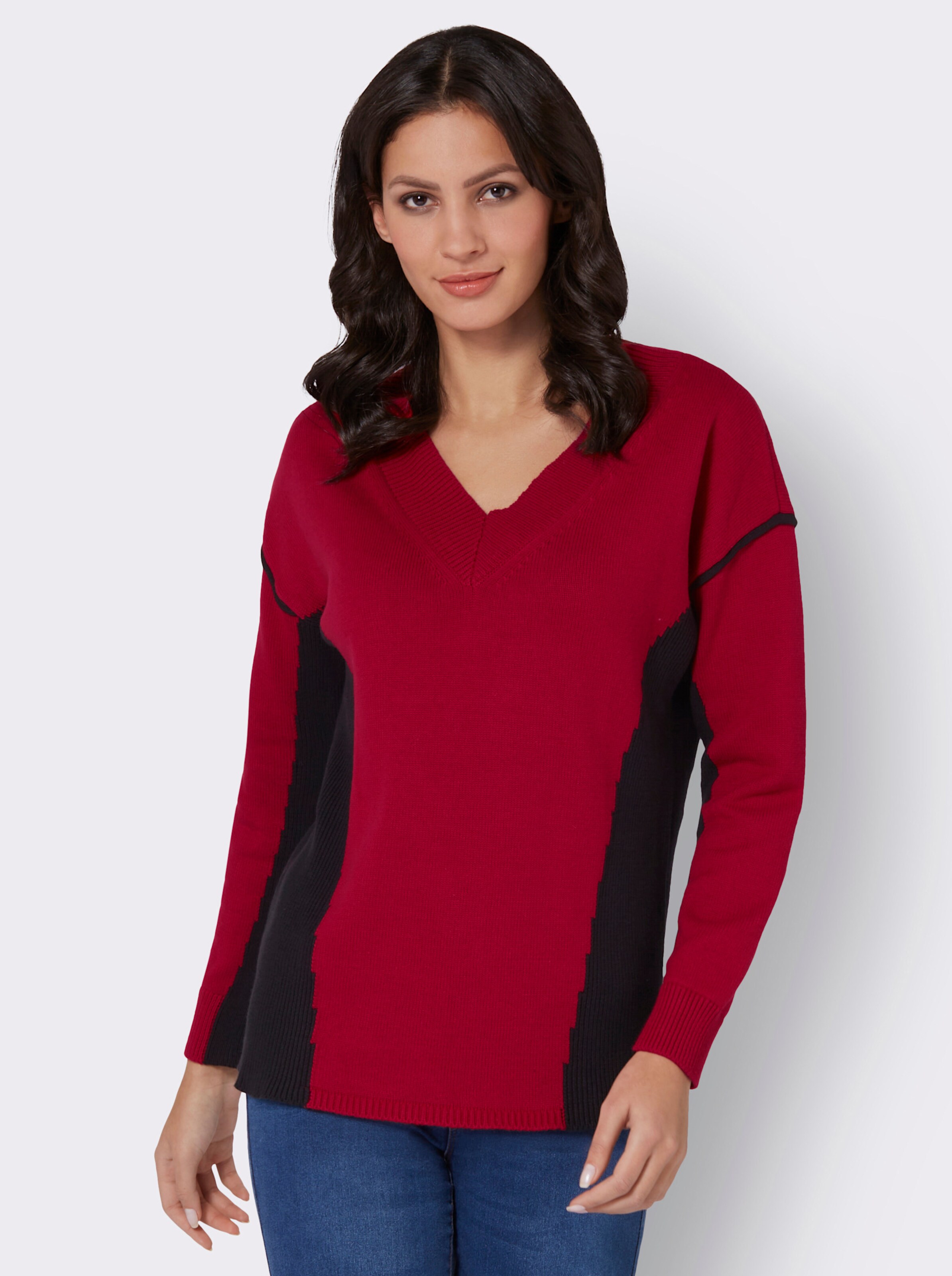 V-Pullover