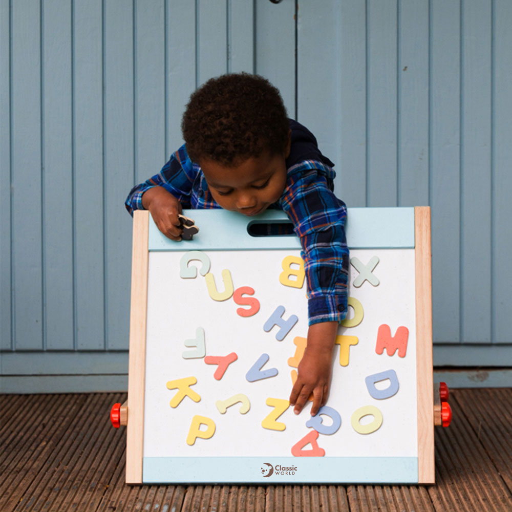 Classic World Houten Magneet- en Krijtbord