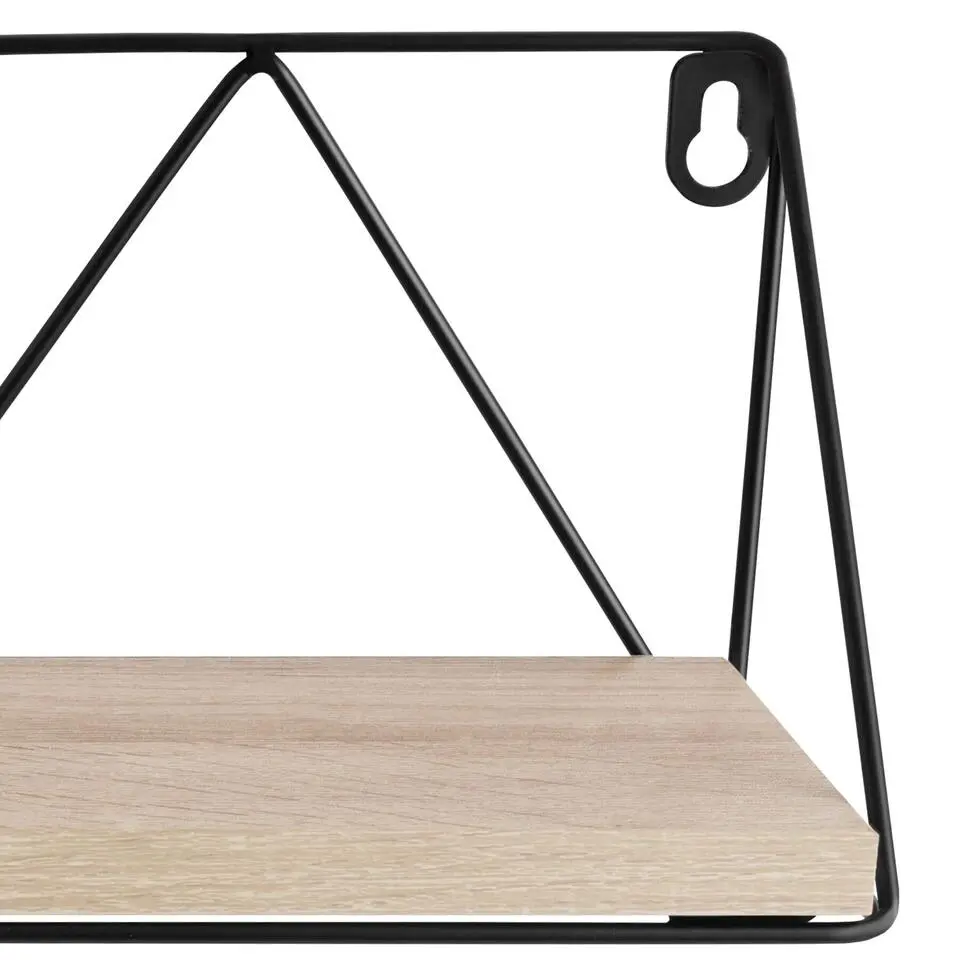 tectake 2 wandplanken Rockport, Industrieel Licht Hout, Eiken Sonoma