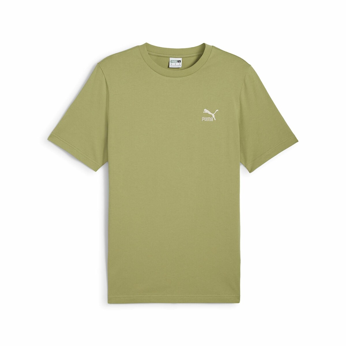 PUMA<br>Camiseta de manga curta com logotipo pequeno
