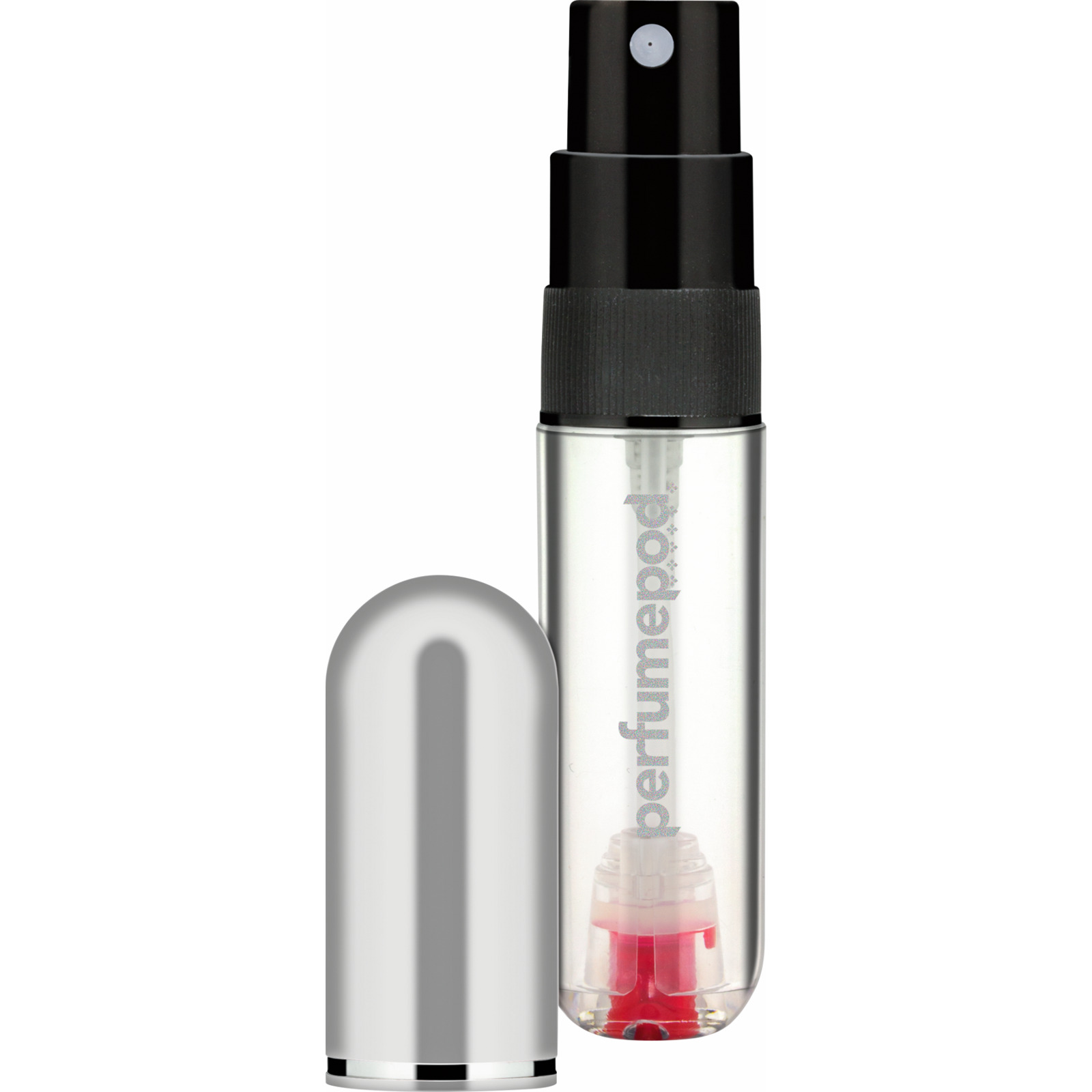 Perfume Pod Parfumzerstäuber silber