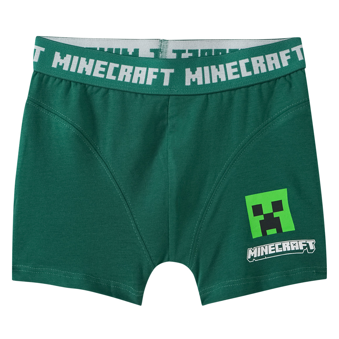Topolino 3 Minecraft Boxer in verschiedenen Dessins dunkelgrau / dunkelgrün / grün