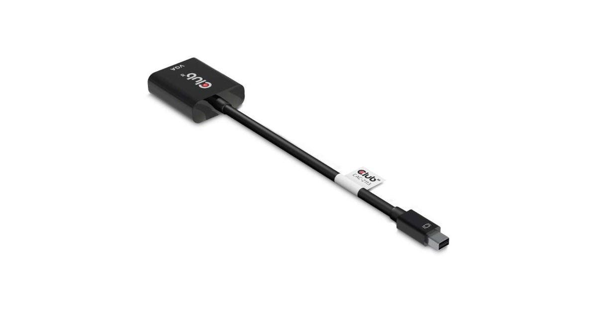 Club 3DMini DisplayPort naar VGA Active Adapter