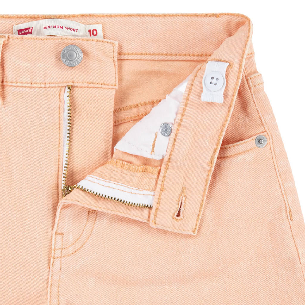Levi's mom denim short coral sands
