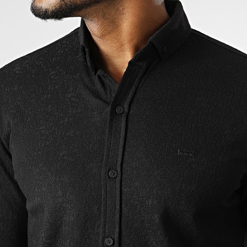 Chemise Manches Longues Noir