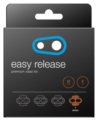 Paire de Cales Crank Brothers Easy 0° Bronze
