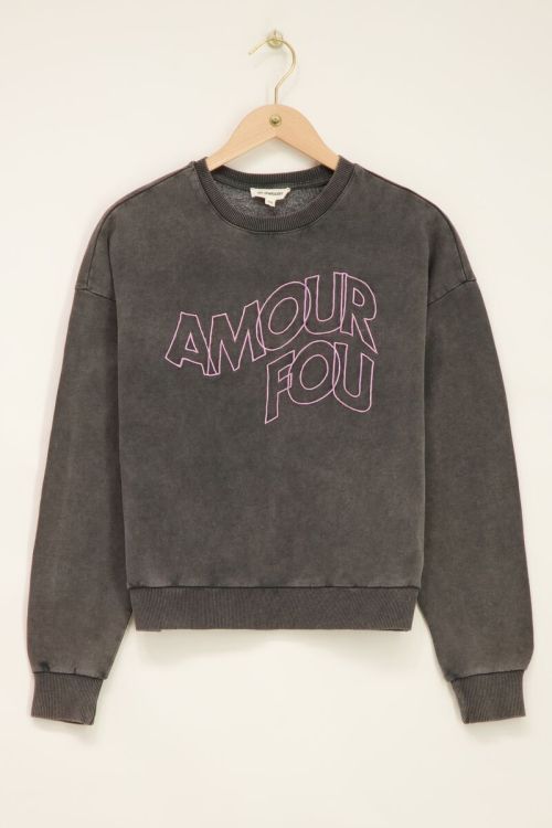 Grijze sweater amour fou