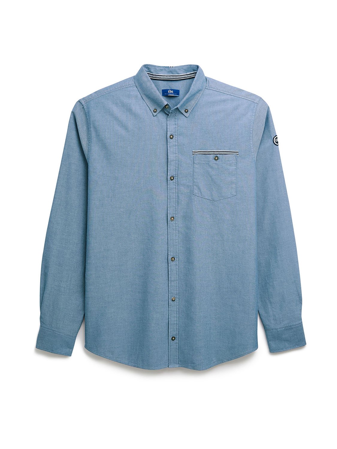 Chemise Homme Manches Longues Chambray