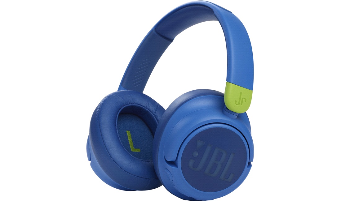 JBL JR 460NC hovedtelefoner, blå