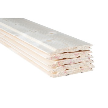 Wandschroot vuren 12x110 mm 270 cm 5 stuks