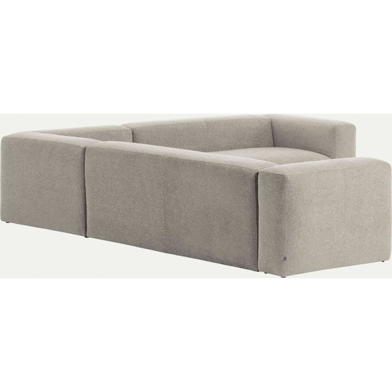 Canapé d’angle Blok 5 places beige 320 x 290 cm
