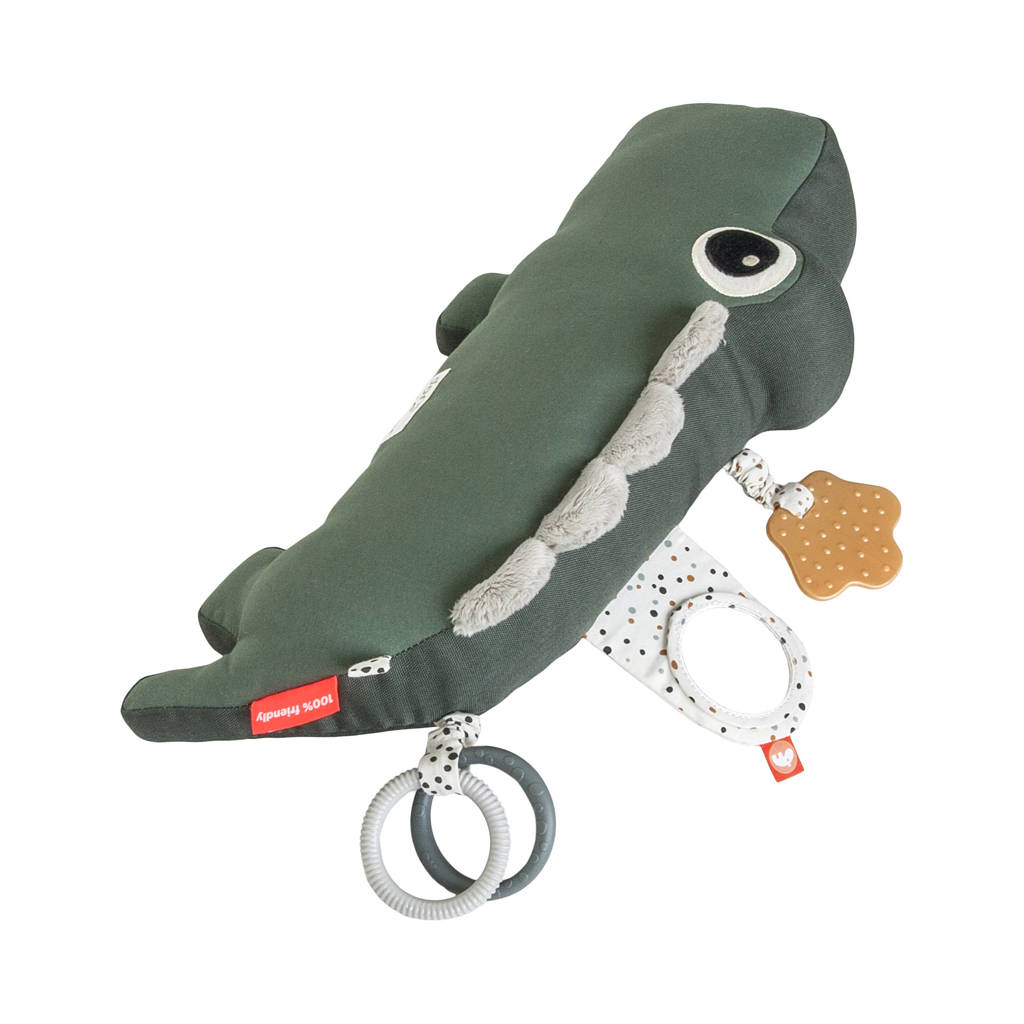 Tummy time activity speelkleed Croco Green