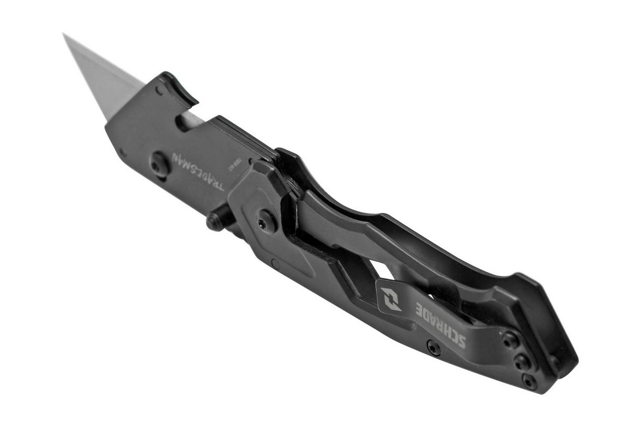 Schrade Tradesman 1159300 zwart roestvaststaal, zakmes