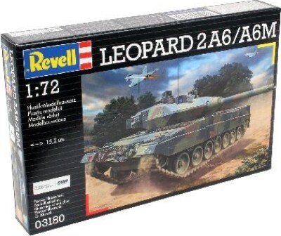 Revell - Leopard 2A6 Tank Byggesæt - 1:72 - 03180