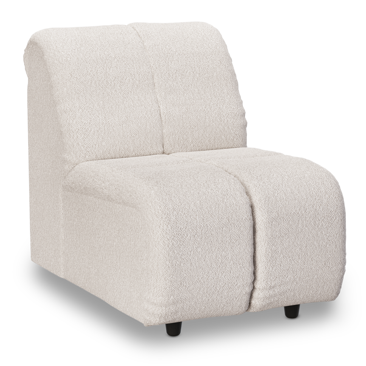 Modulaire bank HKliving Wave Boucle element midden S
