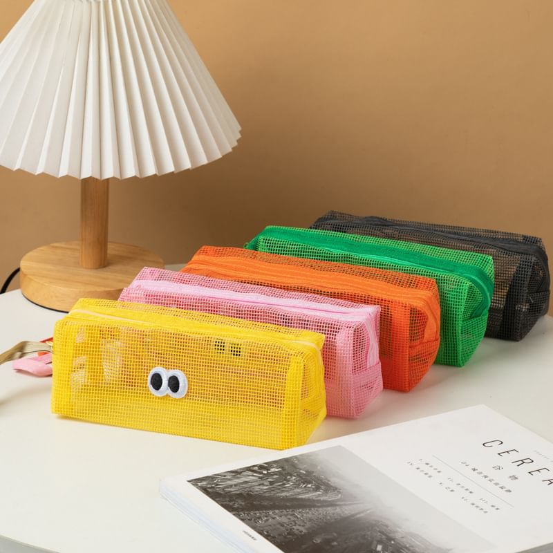 Parundele - Cartoon Eye Mesh Etui