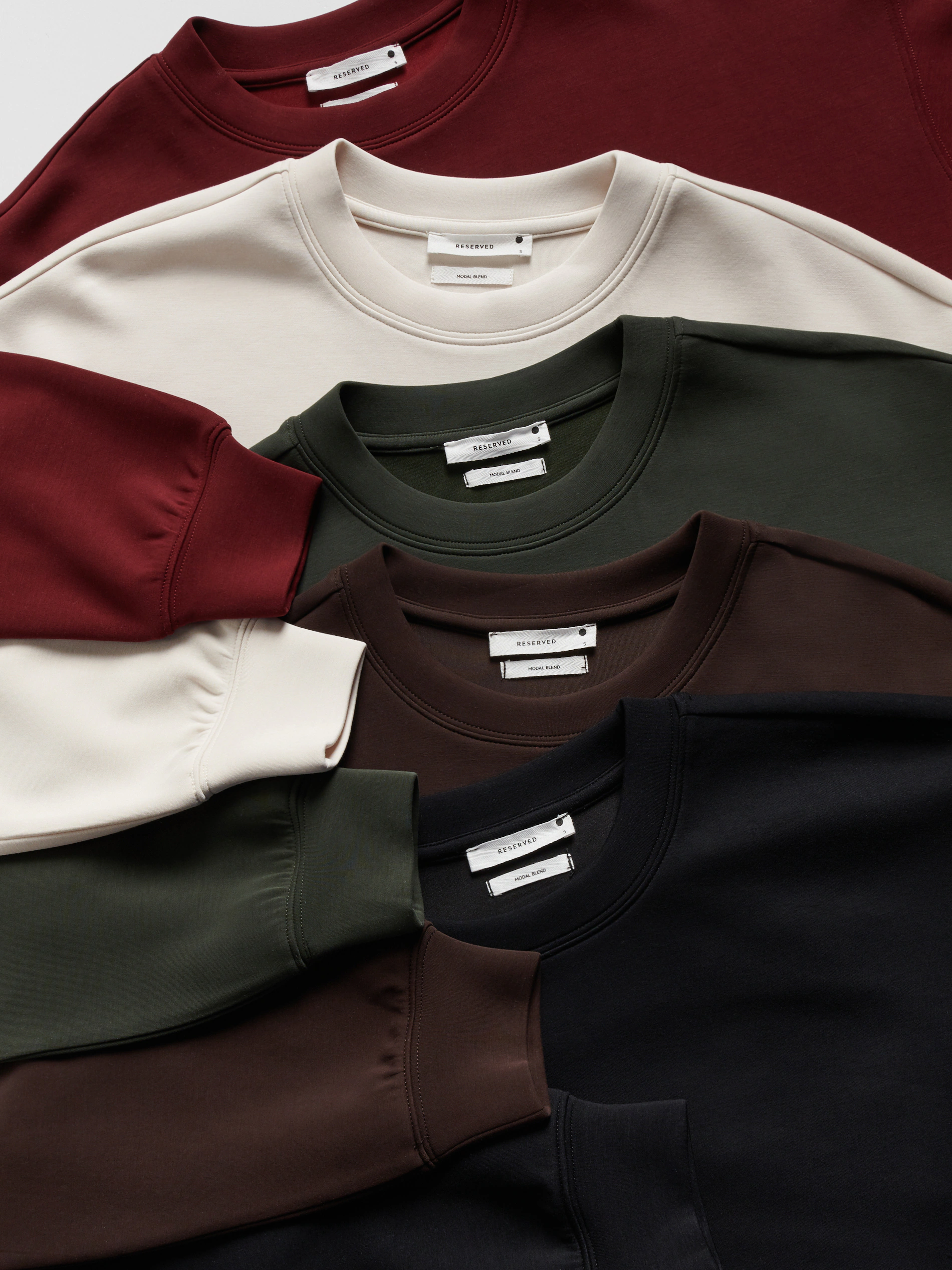 Sweatshirt aus Modalgemisch