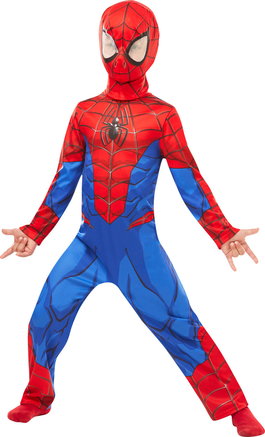 Spider-Man Kostume Til Børn - 5-6 År - Rubies