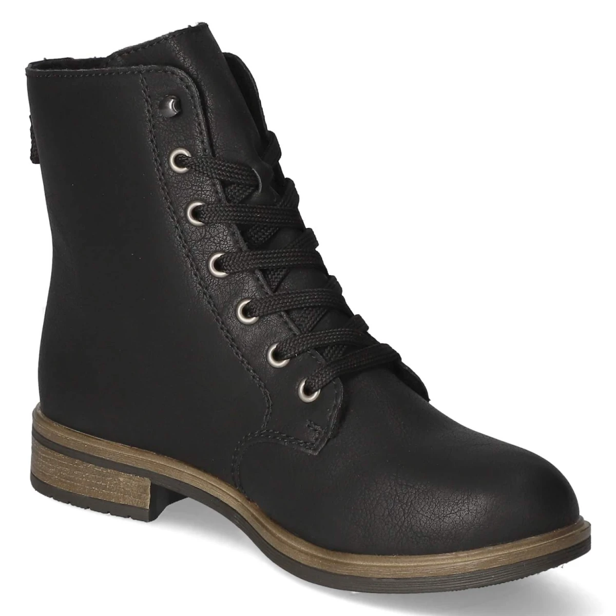 RiekerSchnürstiefeletten - schwarz
