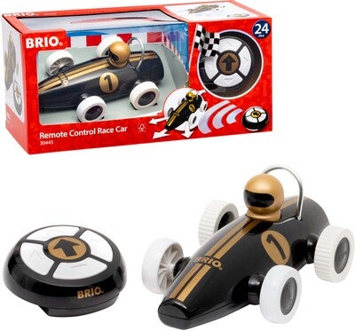 BRIO 30443 Racerbil, Svart/Gull