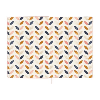 Oberthur Carmen - Carnet de notes souple A5 - ligné - 200 pages - blush