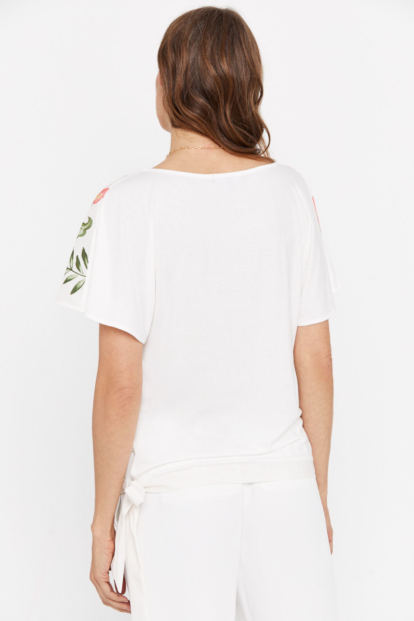 Blusa estampada - Estampa branca