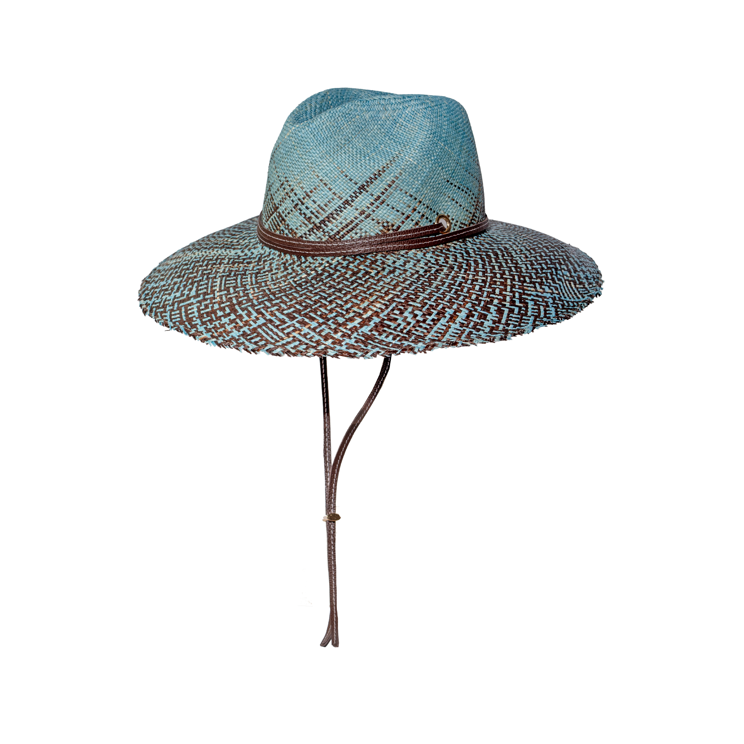 Chapeau Panama Ombré à longs bords