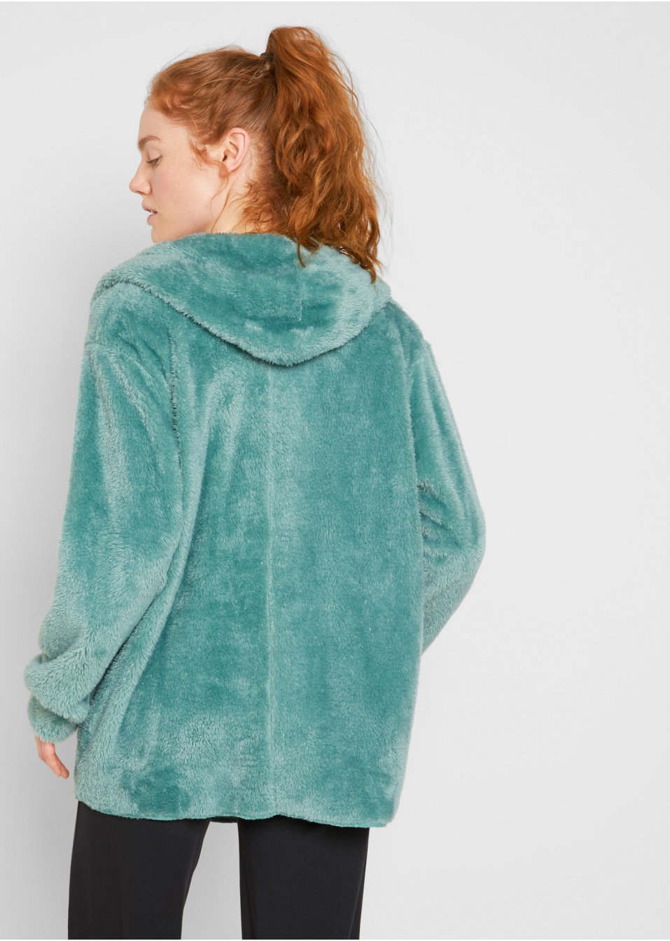 Veste en polaire peluche