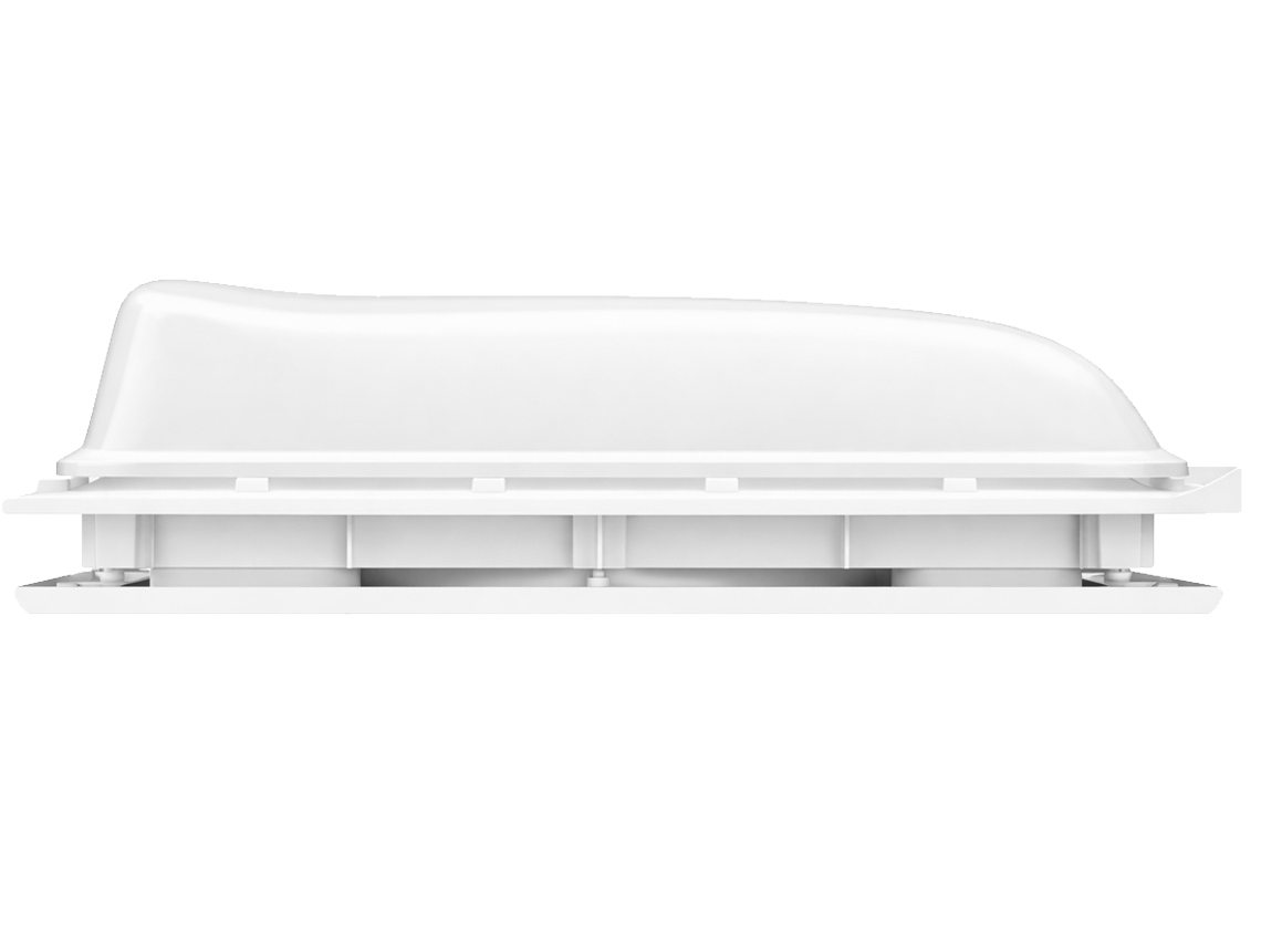Fiamma Turbo Vent 40 x 40 dakluik met ventilator - white