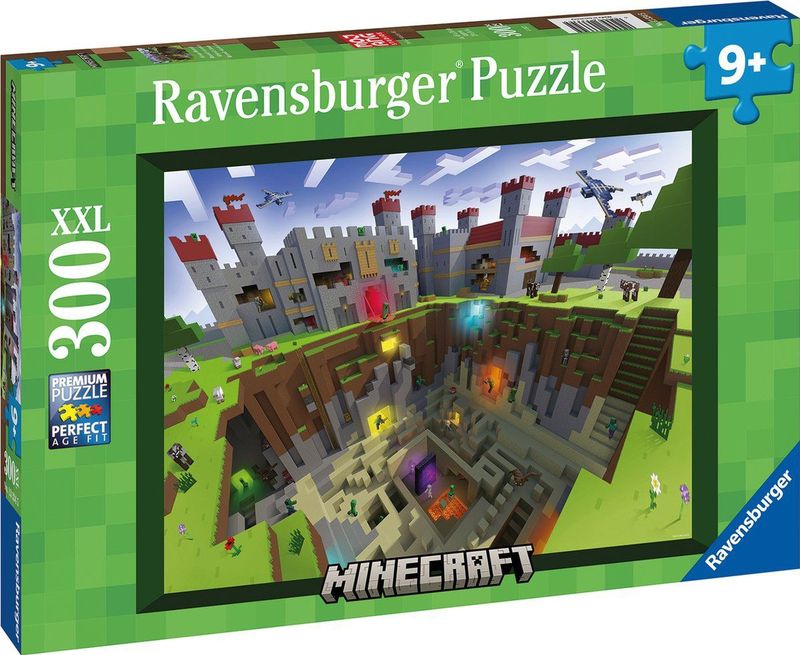 Ravensburger - Minecraft Cutaway - Legpuzzel - 300 XXL Stukjes - Karton