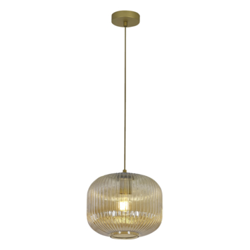 Hanglamp Sofie amber Ø25cm