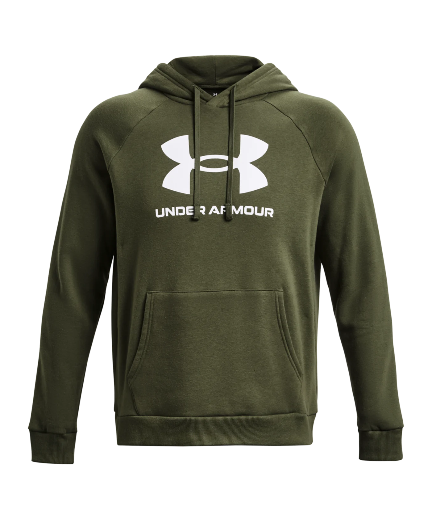 Under Armour Rival Logo Fleece Hoody Grün F390