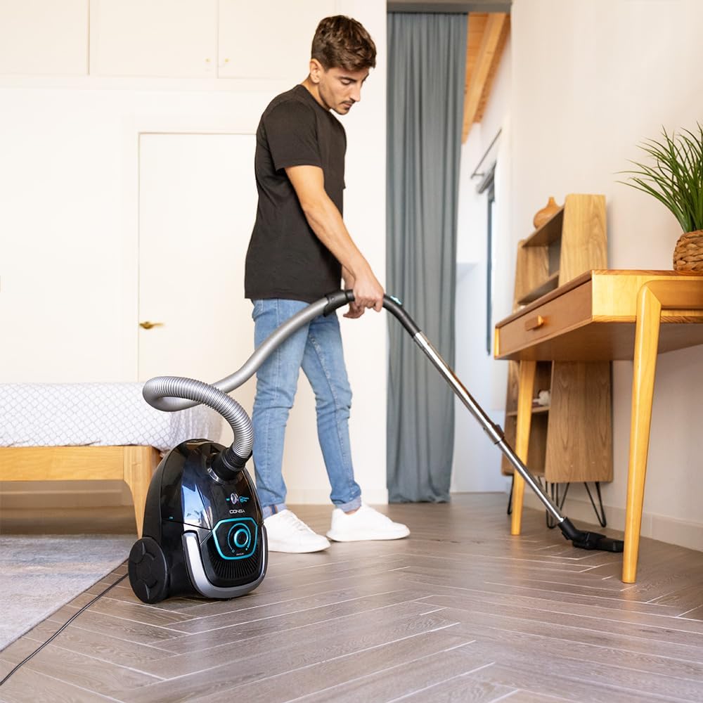Cecotec Aspirateur Tra?neau avec Sac de 2,5 L Conga Powerbag 2500 Plus. 850 W, Filtration Haute Efficacité, Tube Télescopique en Métal, Comprend des Accessoires Adaptés aux Meubles et aux Coins. : Cuisine et Maison