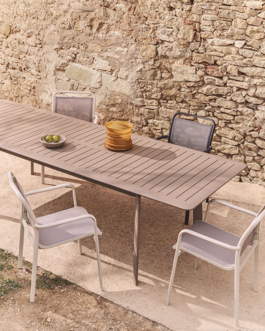 Kave Home   Izola Tuin Uitschuiftafel