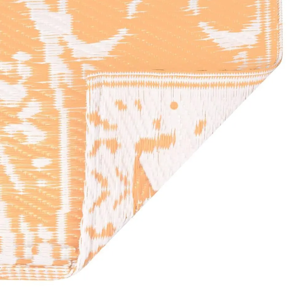 vidaXL - Tuinkleed - Oranje - Polyetheen - 80 x 150 cm