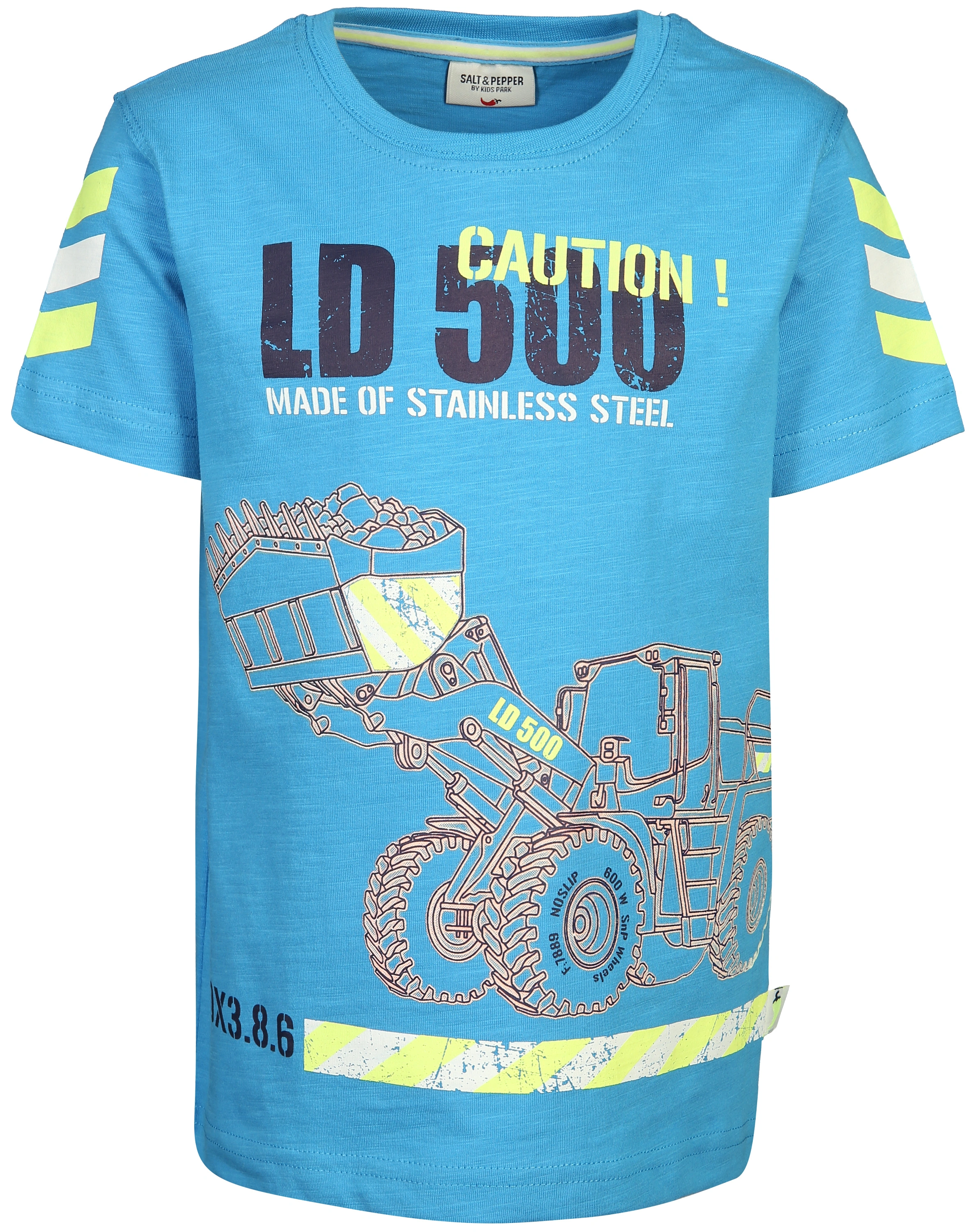 T-Shirt LD 500 GLOW IN THE DARK in pacific blue