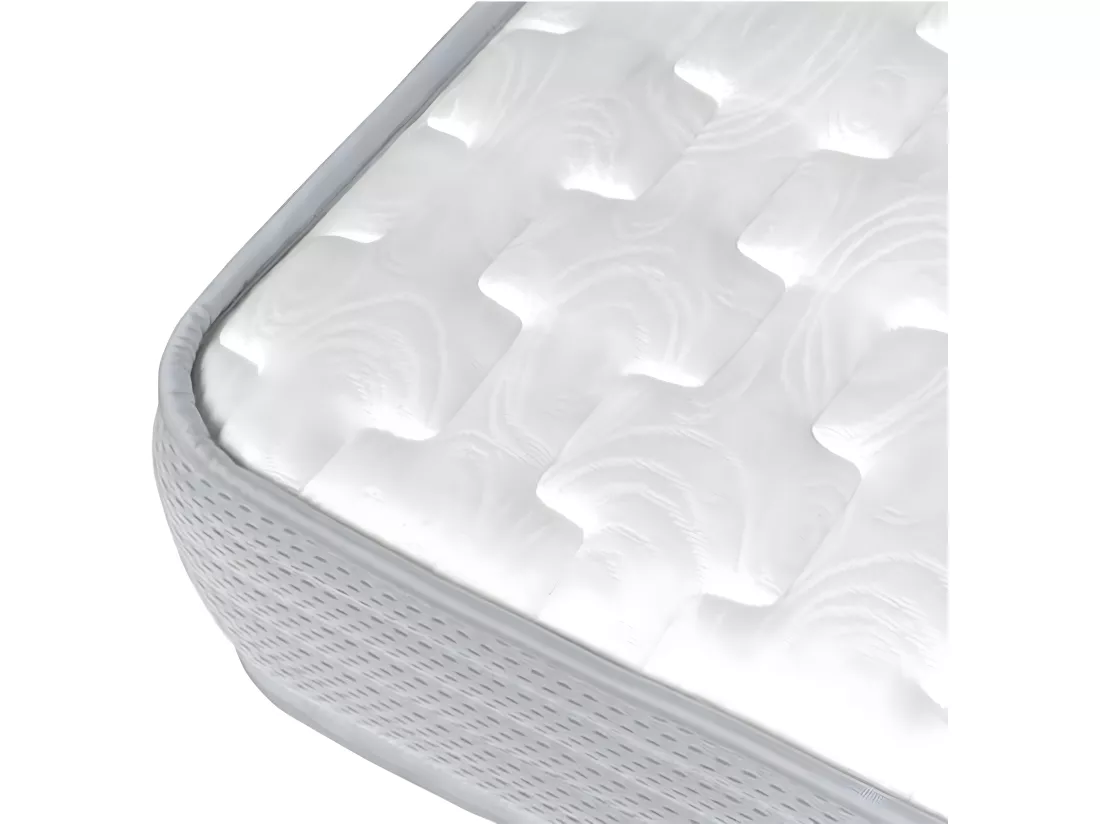 Matelas épaisseur 18 cm 160x200 cm mousse blanc AIATA