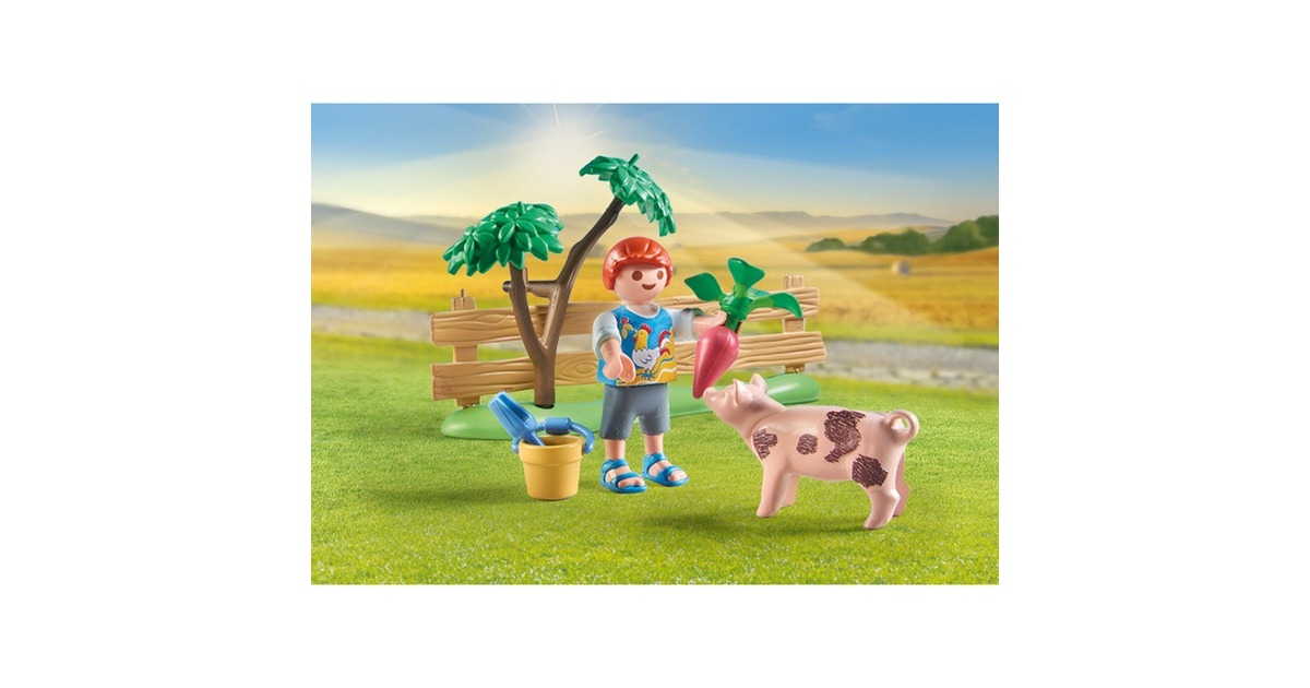 PLAYMOBILCountry - Idyllische moestuin bij de grootouders Constructiespeelgoed  (71443)
