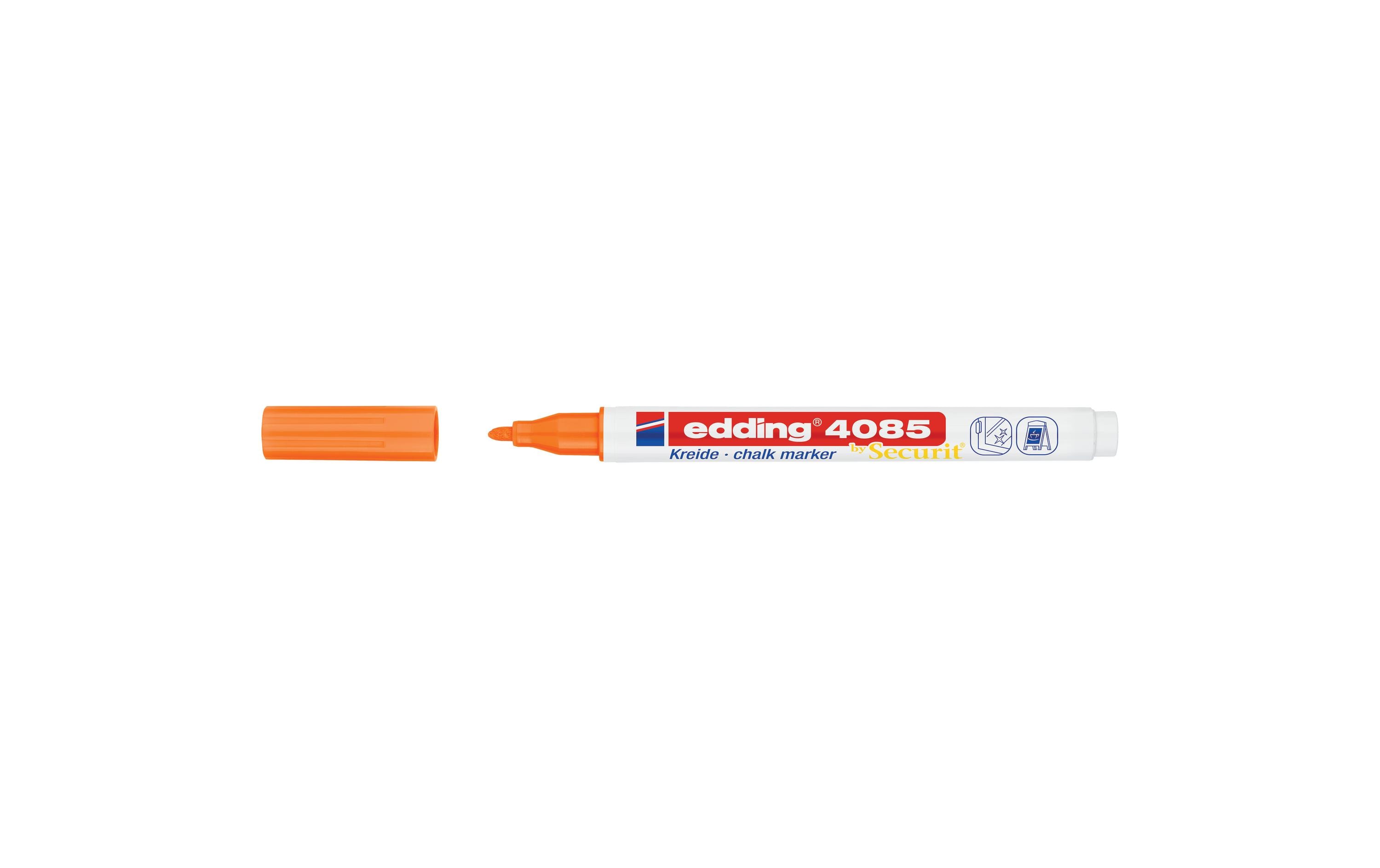 Kreidemarker 4085 NeonorangeKreidemarker für nicht-permanente Beschriftung